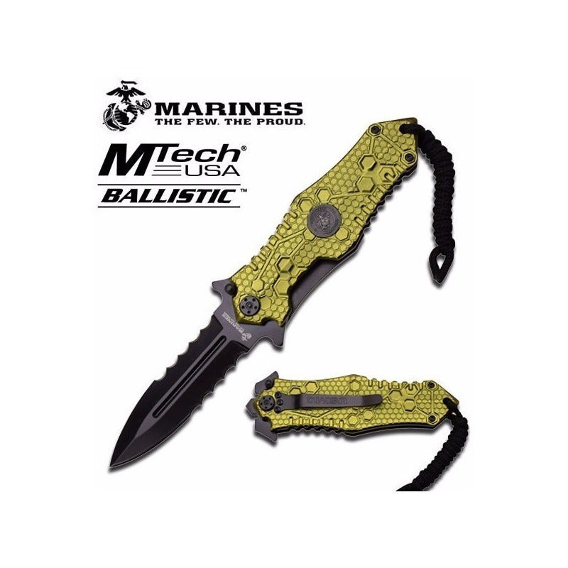 Navaja Asistida U.s. Marines By Mtech Usa