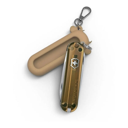 Funda De Silicona Victorinox Forma De Vaca Wet Sand 4.0454
