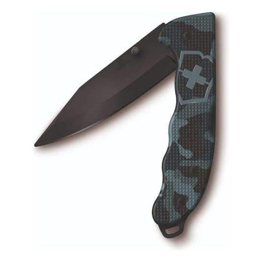 Navaja Multiuso Victorinox 0.9425.ds222 Color Azul Clamuflaje Con 4 Herramientas
