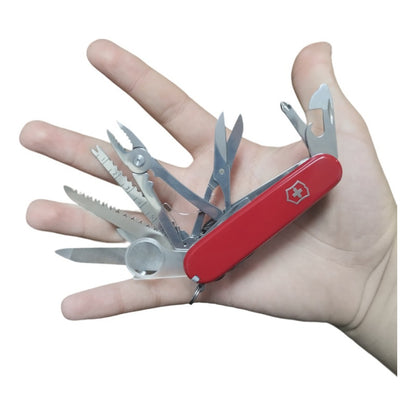 Navaja Multiherramienta Victorinox Swiss Champ Roja Con 33 Funciones