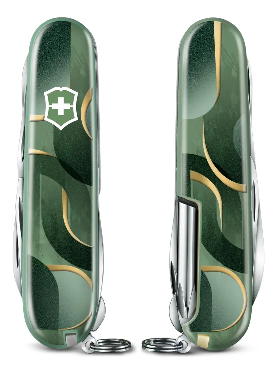 Victorinox Navaja Super Tinker Jade, Día Del Padre 2025 - Verde Musgo