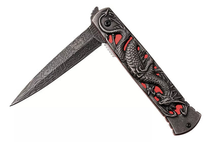 Navaja Dark Side Blades Dragon Kaiju Got Semi Automatica 081