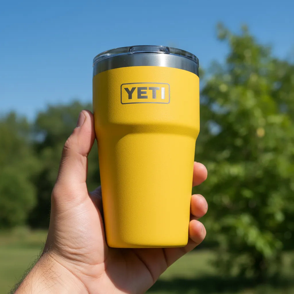 Termo Marca Rambler 16oz / 541ml Pint Ms Alpine Yellow MARCA YETI