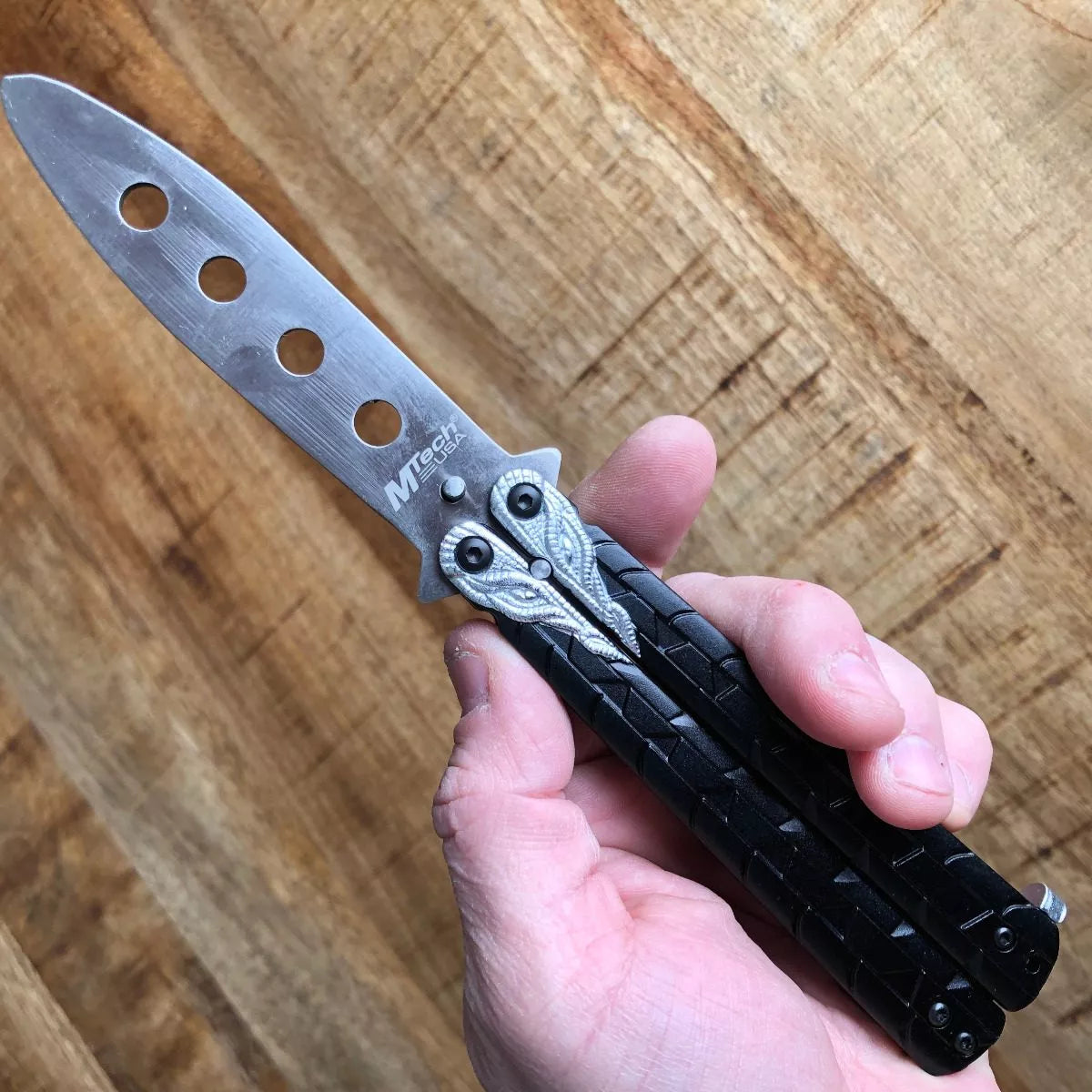 Navaja De Entrenamiento Balisong Mariposa M-tech Usa - Mt-872SL