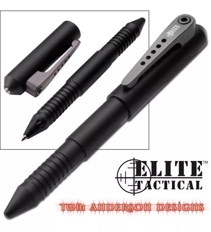 Pluma Táctica Defensa Personal Kubotan Rompe Vidrio - Ta-tp2bk