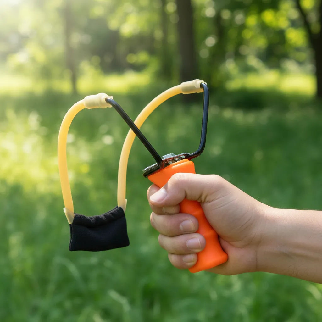 Resortera Nakashi Modelo #17 Mango Ergonómico