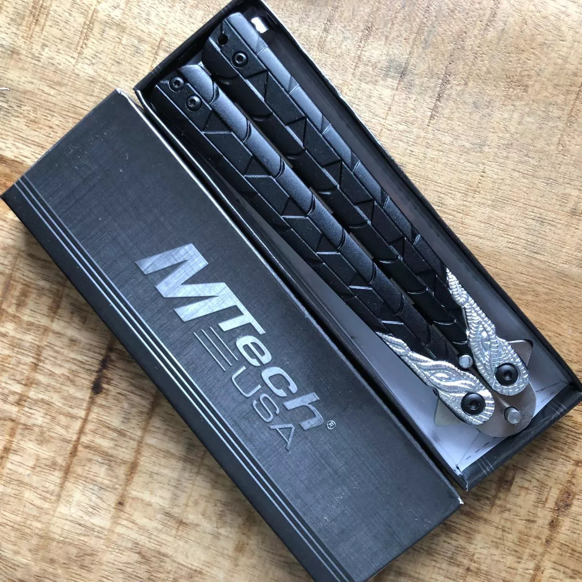 Navaja De Entrenamiento Balisong Mariposa M-tech Usa - Mt-872SL