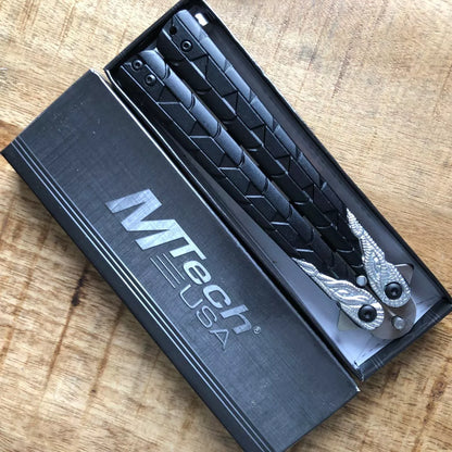 Navaja De Entrenamiento Balisong Mariposa M-tech Usa - Mt-872SL