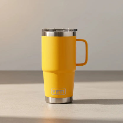 Termo Rambler 20oz / 591ml Travel Mug Alpine Yellow MARCA YETI