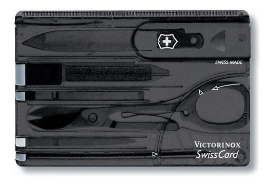 Swiss Card Negra Transparente Victorinox 0.7133.T3
