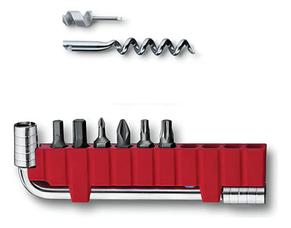 Multiherramienta Swiss Tool Spirit X Plus Con Funda De Piel Color Plateado 3.0235.L