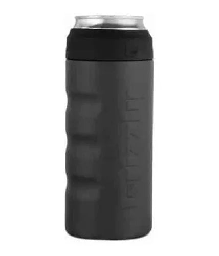 Portalatas Marca Grizzly Charcoa Grip Slim Bote Delgado 12oz