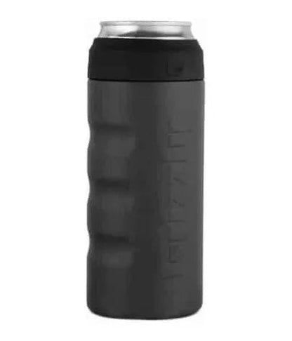 Portalatas Marca Grizzly Charcoa Grip Slim Bote Delgado 12oz