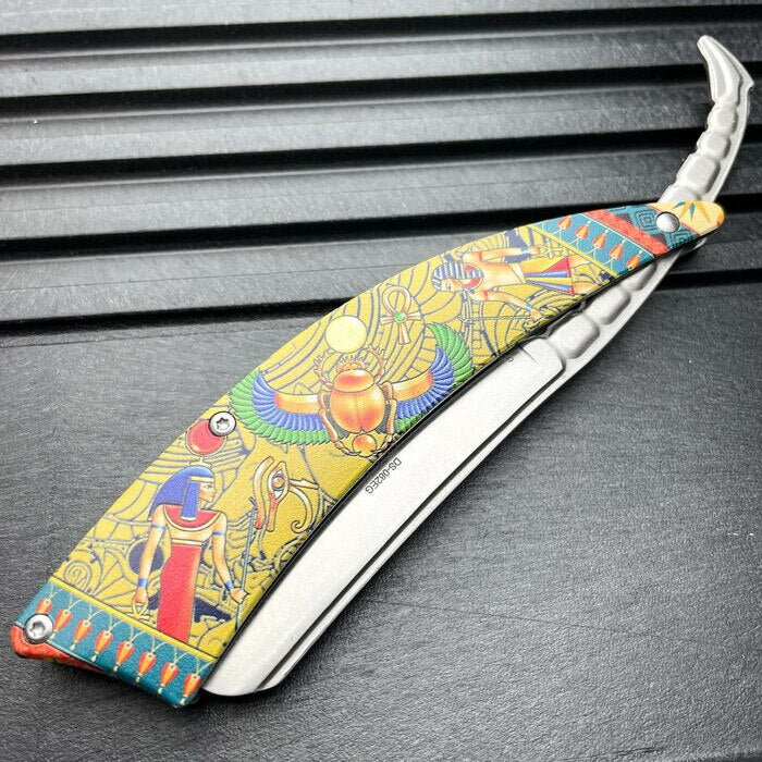 Navaja Barbero Para Afeitar Dark Side Blades Egipcia Ds-082eg