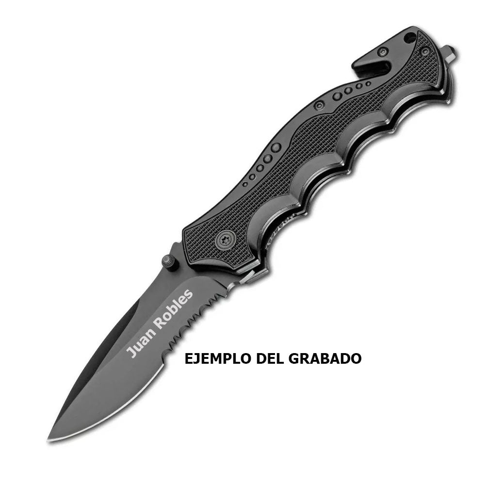 Navaja Boker Magnum Bmf De Rescate 01ry770 + Grabado
