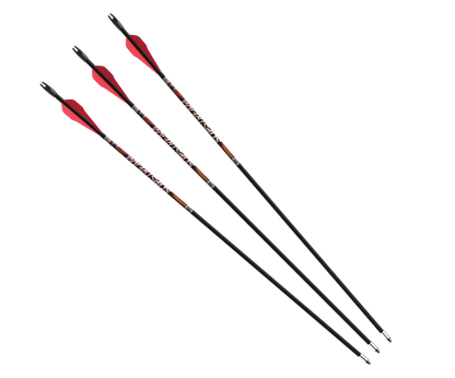 Set De 3 Flechas Barnett Slipstream Arrow, Red De 28