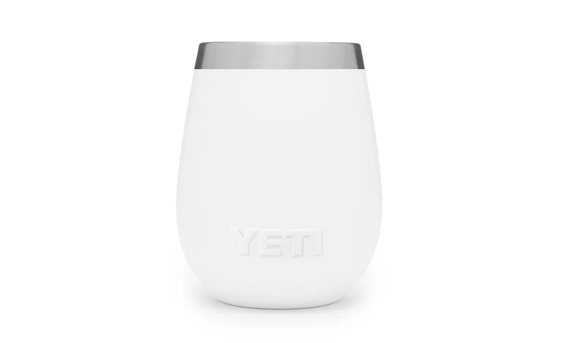 TERMO RAMBLER 10 oz WINE BLANCO MARCA YETI