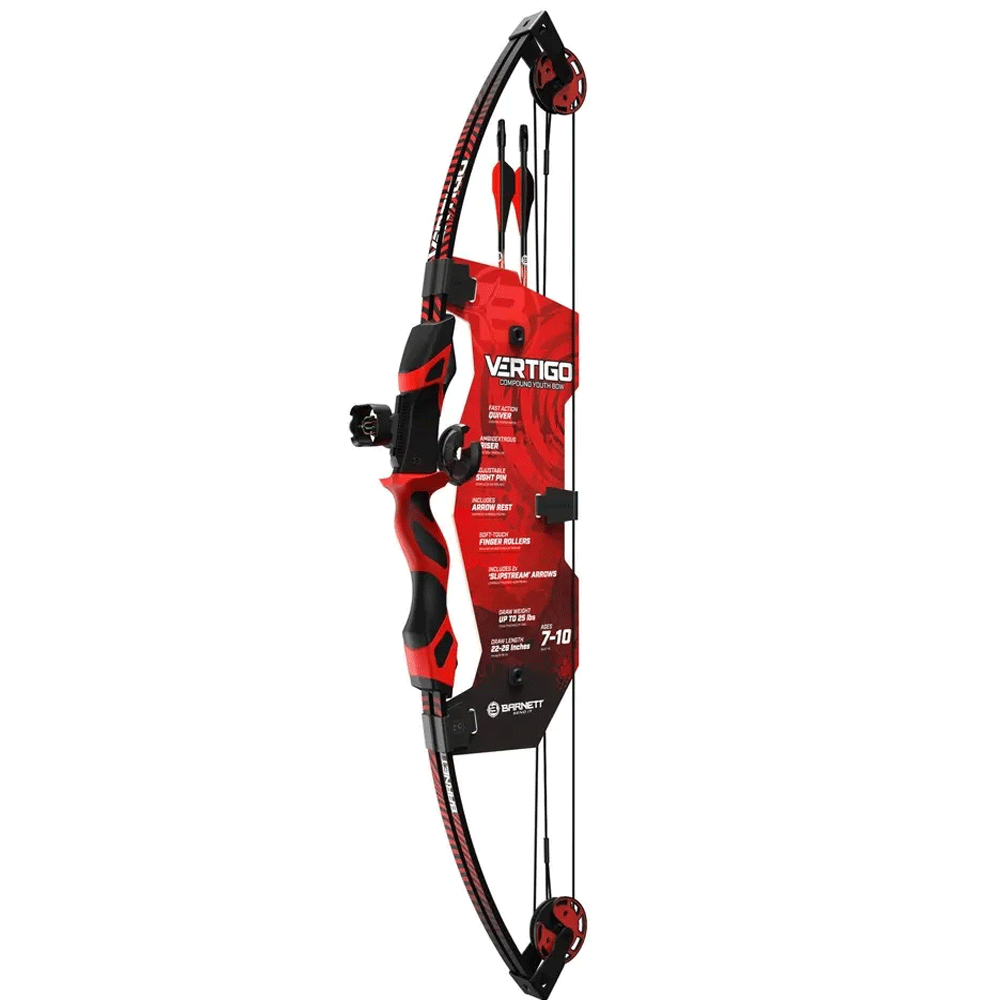 Arco De Poleas Barnett Banshe G3 Bow 25 Lbs Con 2 Flechas - Rojo