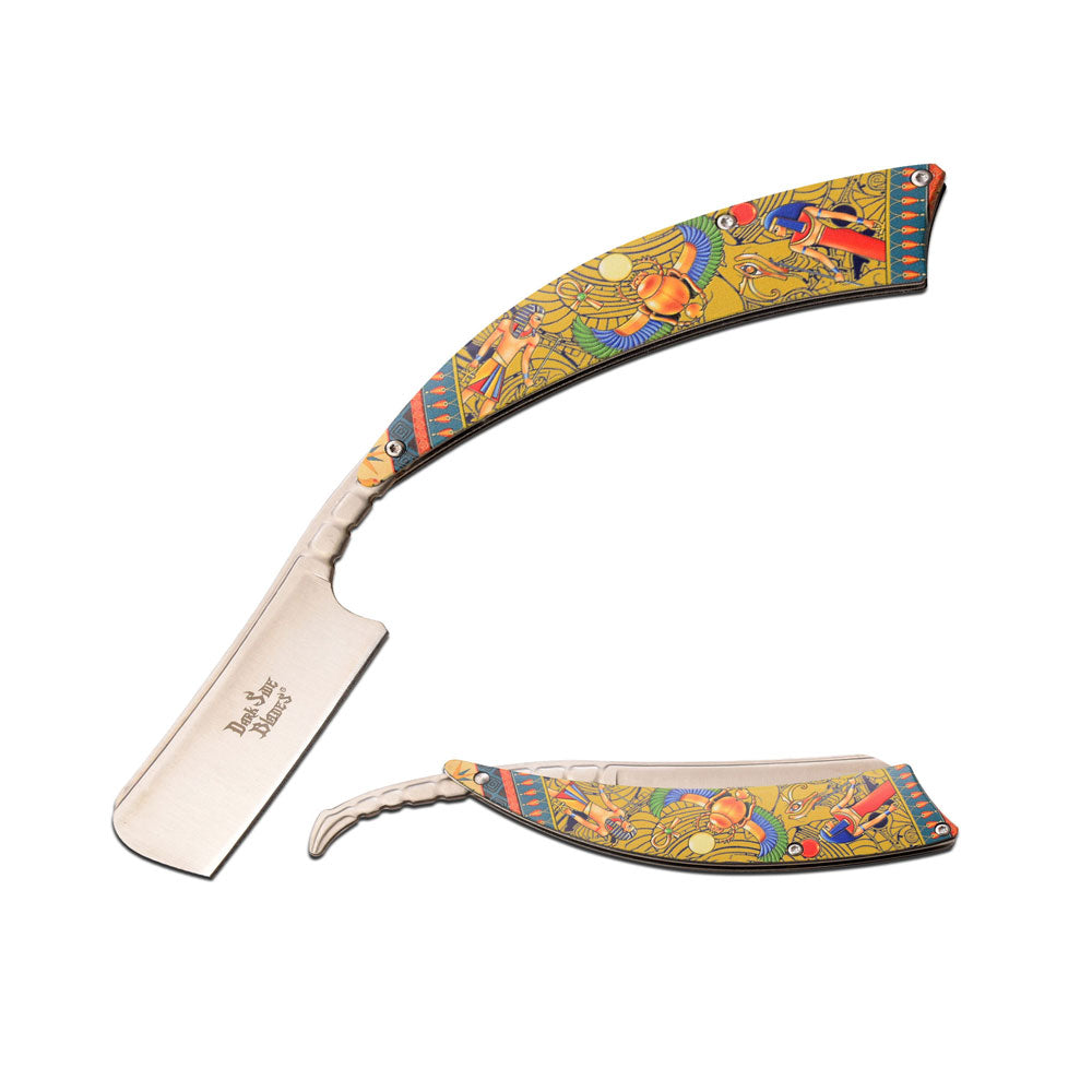 Navaja Barbero Para Afeitar Dark Side Blades Egipcia Ds-082eg