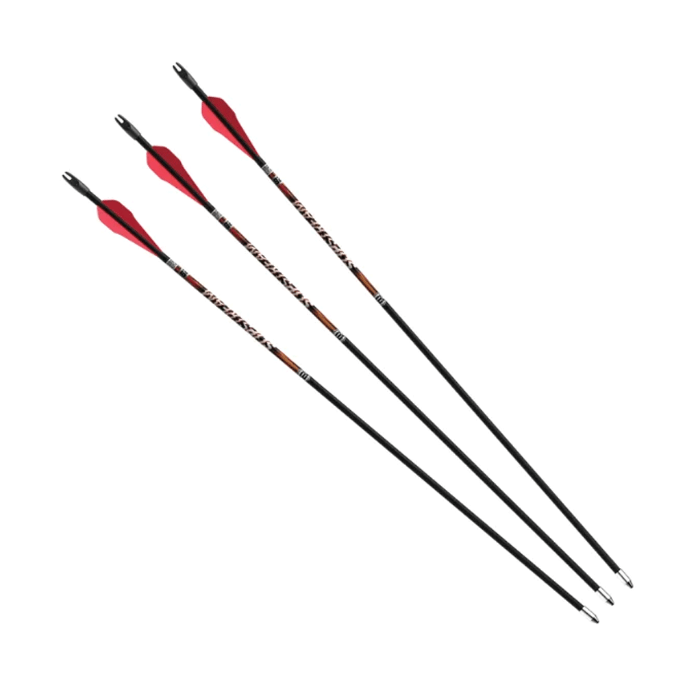 Set De 3 Flechas Barnett Slipstream Arrow, Red De 28