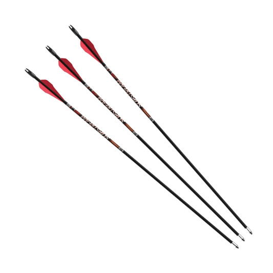 Set De 3 Flechas Barnett Slipstream Arrow, Red De 28