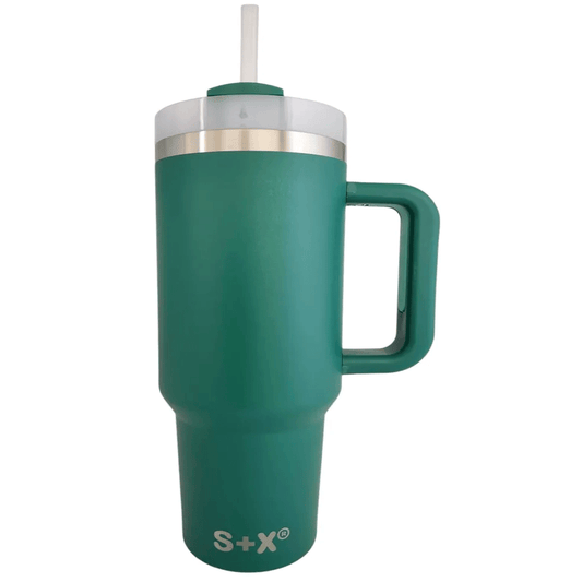 Termo S + X Adventure Quencher 40oz / 1180ml Doble Pared - Verde Oscuro