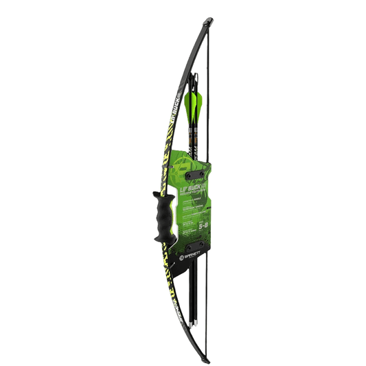 Set De Arco Barnett Lil Buck Con 2 Flechas 12 A 17 Lbs - Green