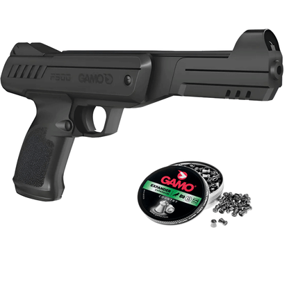 Pistola Gamo P900 Cal. 4.5mm De Resorte De Alta Precision Negro 4.5 Mm