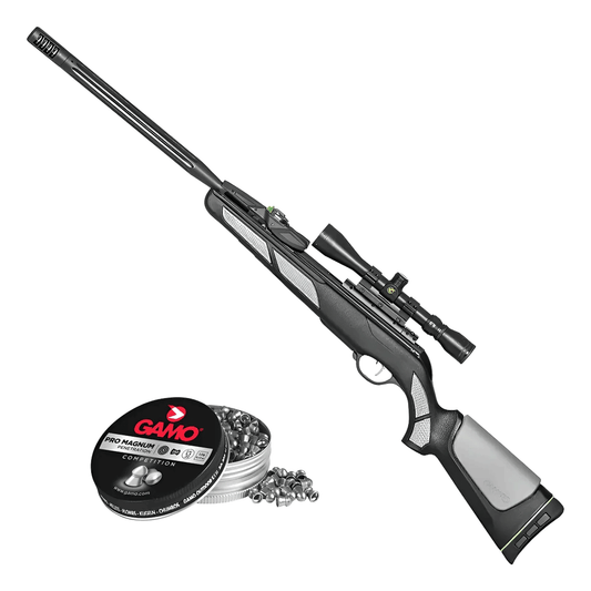 Rifle Gamo Viper Pro 10x Gen3 24j Con Mira 4x32 Negro 5.5 Mm