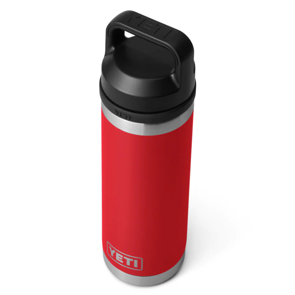Termo YETI Rambler 18 Oz - 532 Ml Bottle Chug Rescue Red