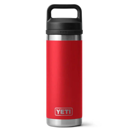 Termo YETI Rambler 18 Oz - 532 Ml Bottle Chug Rescue Red
