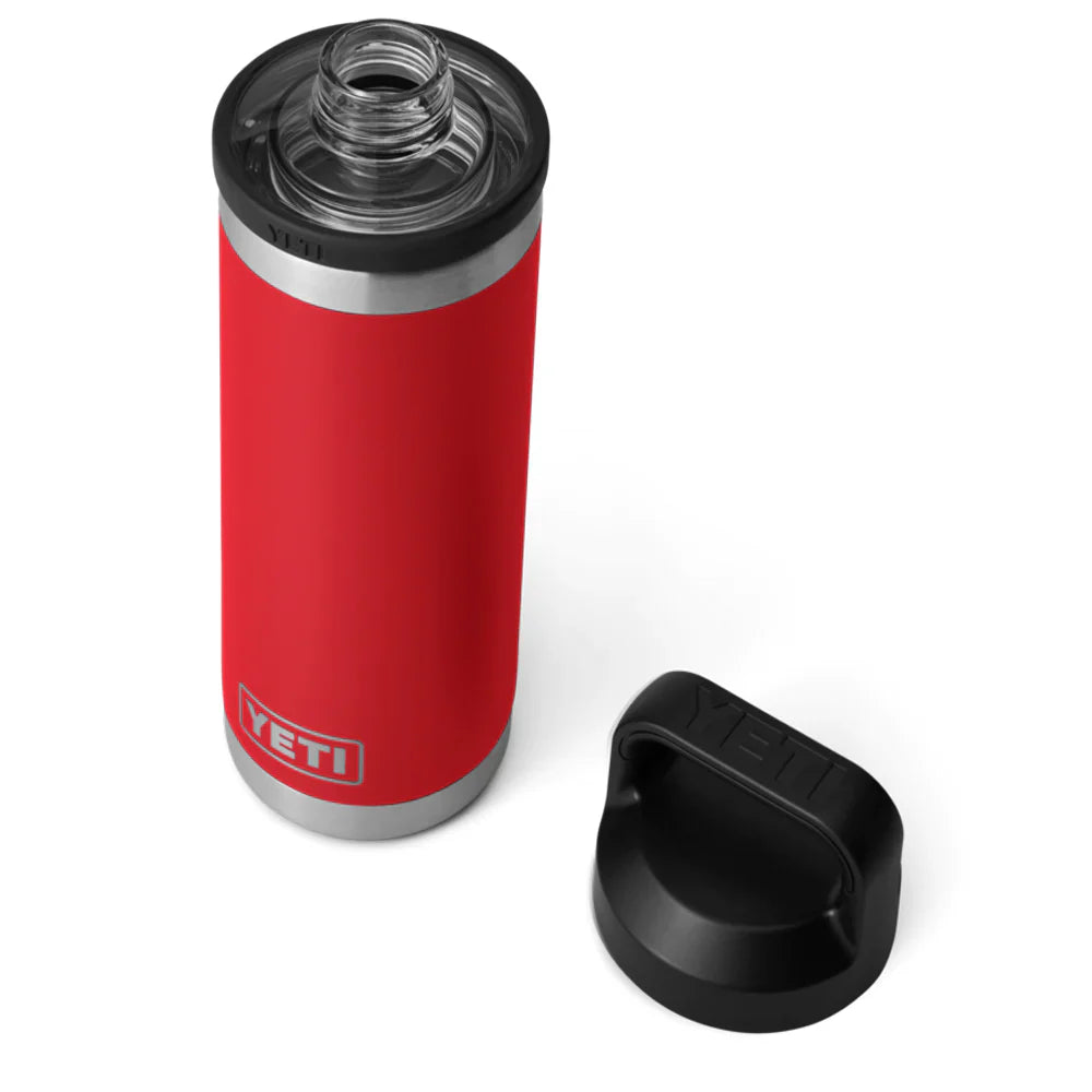 Termo YETI Rambler 18 Oz - 532 Ml Bottle Chug Rescue Red