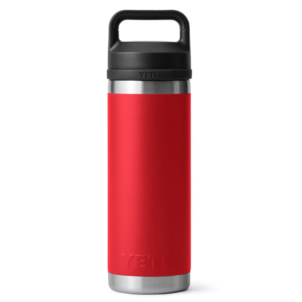 Termo YETI Rambler 18 Oz - 532 Ml Bottle Chug Rescue Red