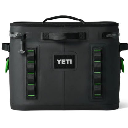 YETI  - Cooler Hielera Flexible Hopper Flip 18 Black/canopy Green