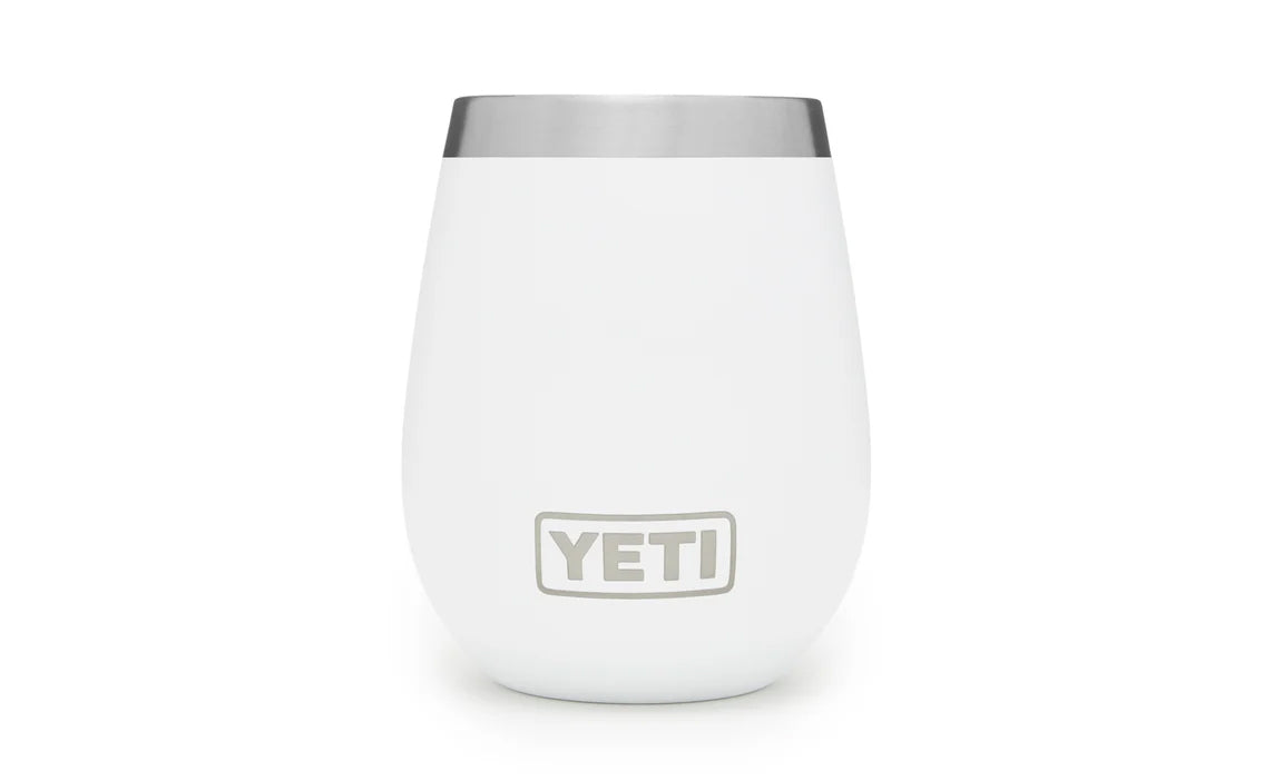 TERMO RAMBLER 10 oz WINE BLANCO MARCA YETI