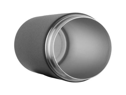 Portalatas Marca Grizzly Charcoal Grip Slim Bote Delgado 12oz