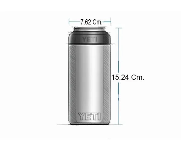 Porta Latas YETI Rambler 16oz Para Bote Alto De 473 Ml Verde Olivo