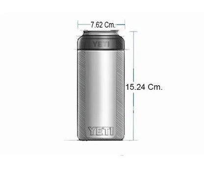 Porta Latas YETI Rambler 16oz Para Bote Alto De 473 Ml Verde Olivo