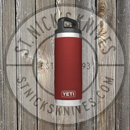 Termo Yeti Rambler Rojo Ladrillo 18 Oz