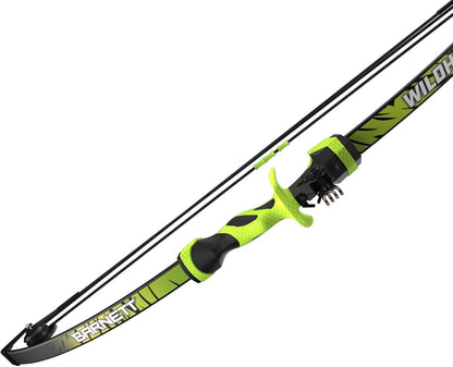 Arco Barnett Compuesto Juvenil Wildhawk Con 2 Flechas 15 Lbs - Verde - SUIZA + XTREME