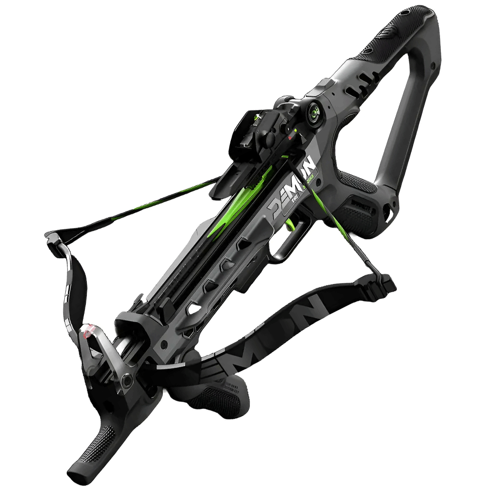 Ballesta Barnett Demun Tri Strike Negra 180 Ft/s Con Flechas - SUIZA + XTREME