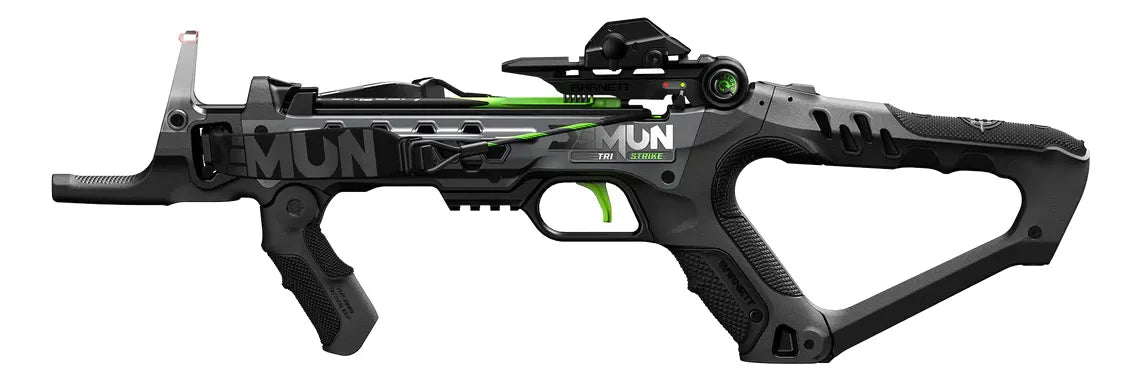 Ballesta Barnett Demun Tri Strike Negra 180 Ft/s Con Flechas - SUIZA + XTREME