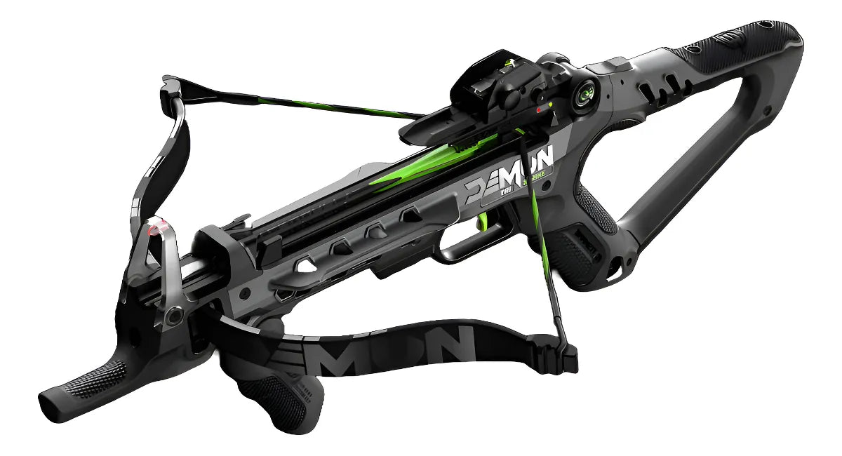 Ballesta Barnett Demun Tri Strike Negra 180 Ft/s Con Flechas - SUIZA + XTREME