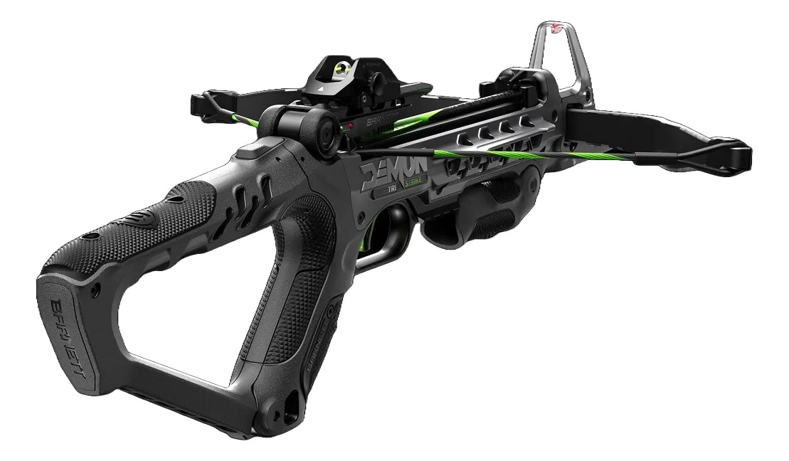 Ballesta Barnett Demun Tri Strike Negra 180 Ft/s Con Flechas - SUIZA + XTREME