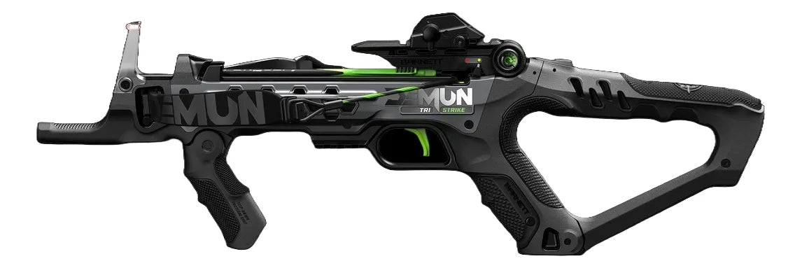 Ballesta Barnett Demun Tri Strike Negra 180 Ft/s Con Flechas - SUIZA + XTREME