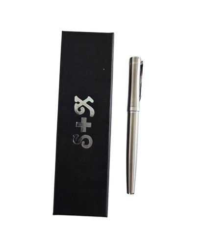 Boligrafo Pluma en estuche S+X - Cromo - SUIZA + XTREME