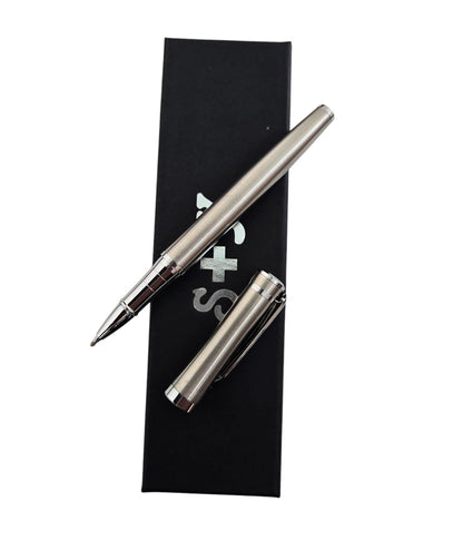 Boligrafo Pluma en estuche S+X - Cromo - SUIZA + XTREME