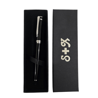 Bolígrafo Pluma en estuche S+X - Negro - SUIZA + XTREME