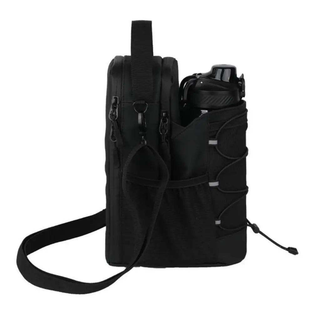 Bolsa bandolera magnética para botella de agua, ajustable, de gran capacidad, para gimnasio, con correa para el hombro, portátil, para deportes - SUIZA + XTREME