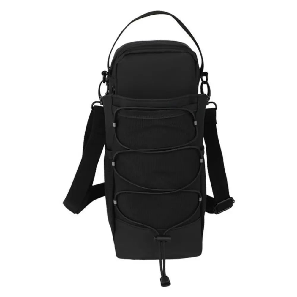 Bolsa bandolera magnética para botella de agua, ajustable, de gran capacidad, para gimnasio, con correa para el hombro, portátil, para deportes - SUIZA + XTREME
